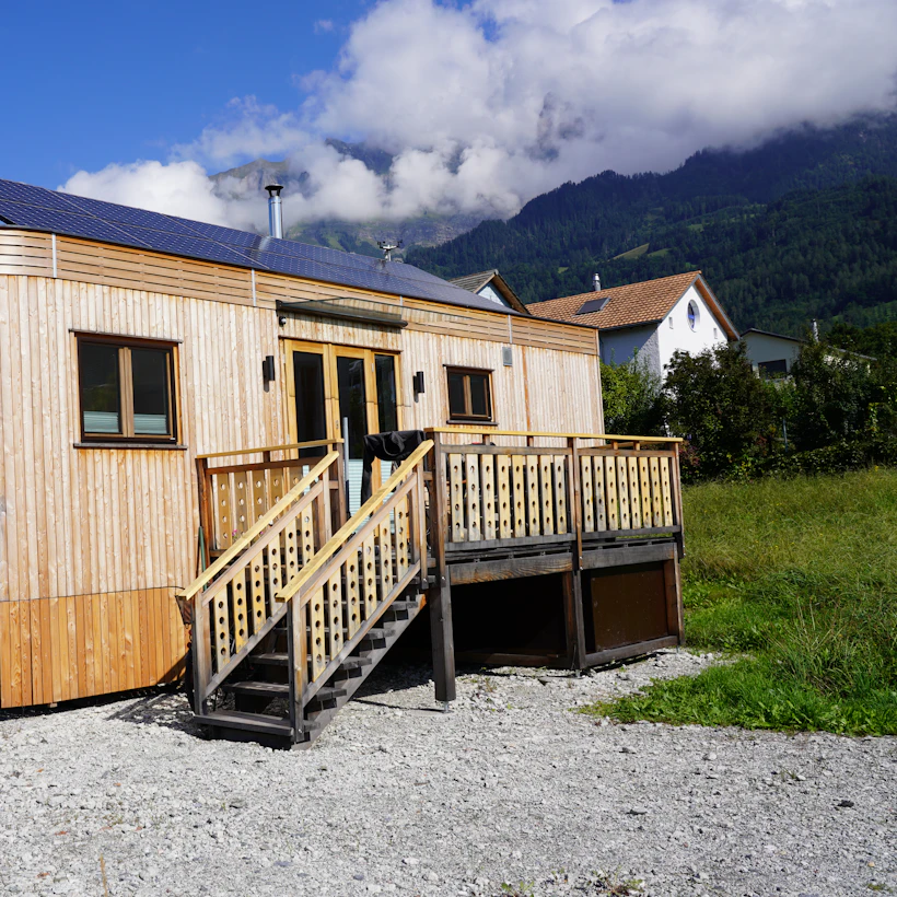 Tekerlekli taşınabilir tiny house